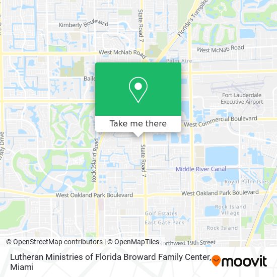 Lutheran Ministries of Florida Broward Family Center map