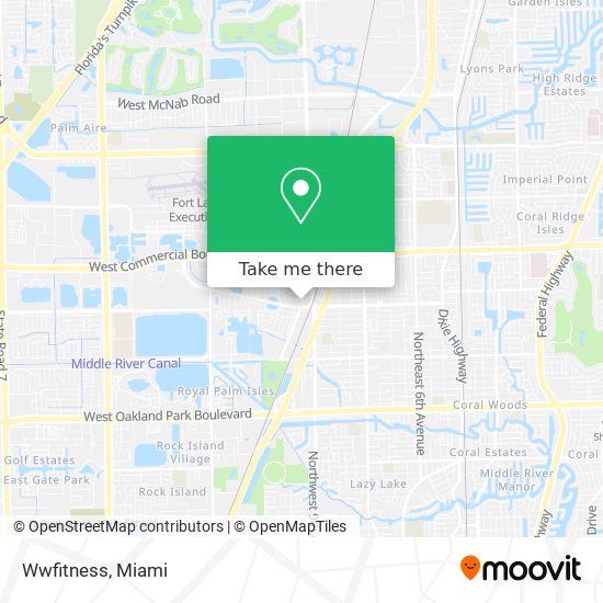 Wwfitness map