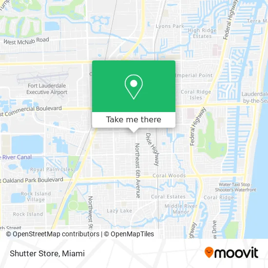 Shutter Store map