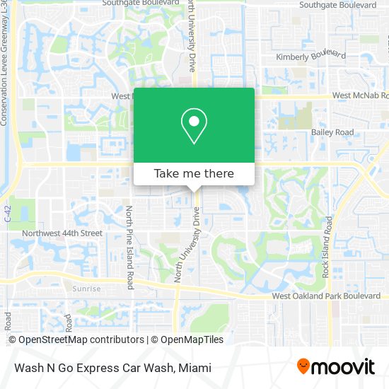 Wash N Go Express Car Wash map