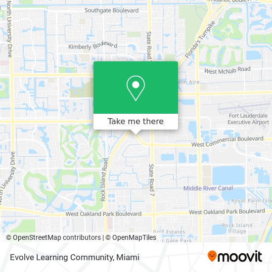 Evolve Learning Community map
