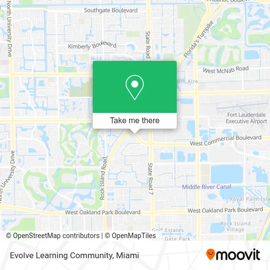 Evolve Learning Community map