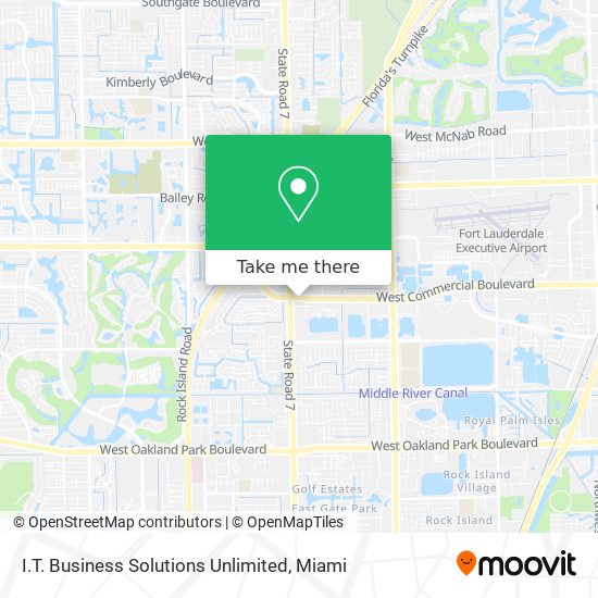 I.T. Business Solutions Unlimited map