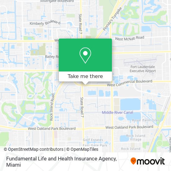 Mapa de Fundamental Life and Health Insurance Agency