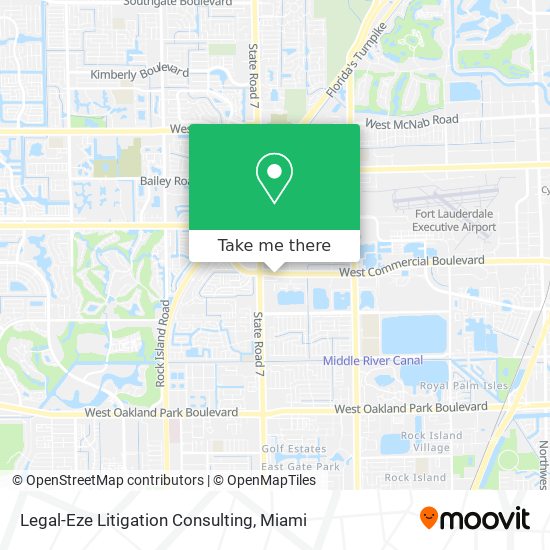 Mapa de Legal-Eze Litigation Consulting