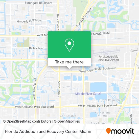 Mapa de Florida Addiction and Recovery Center