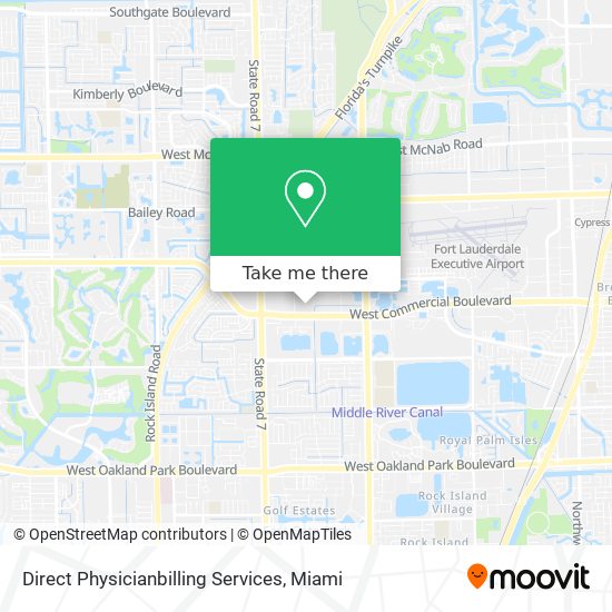 Direct Physicianbilling Services map