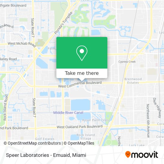 Speer Laboratories - Emuaid map