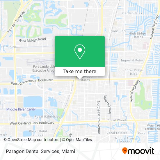 Mapa de Paragon Dental Services