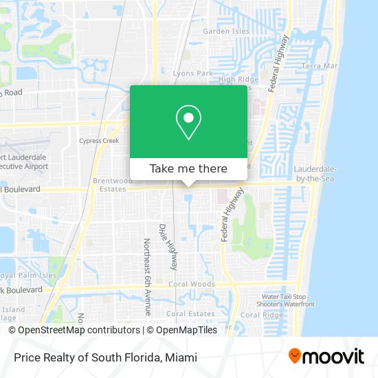 Price Realty of South Florida map