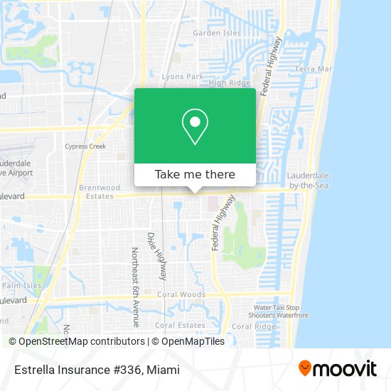 Estrella Insurance #336 map