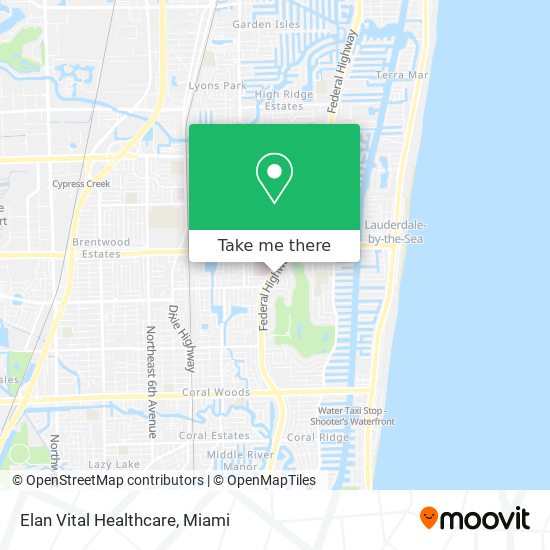 Elan Vital Healthcare map