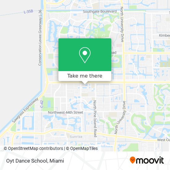 Oyt Dance School map