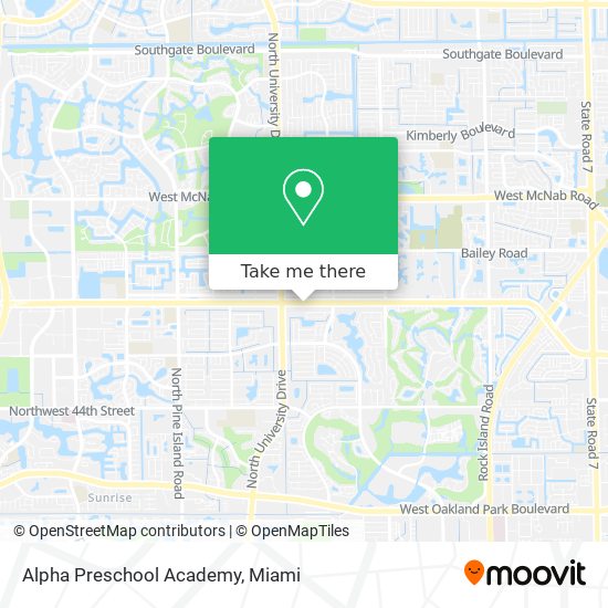 Alpha Preschool Academy map