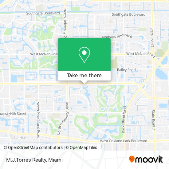 M.J.Torres Realty map