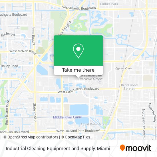 Mapa de Industrial Cleaning Equipment and Supply