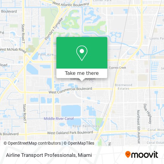 Airline Transport Professionals map