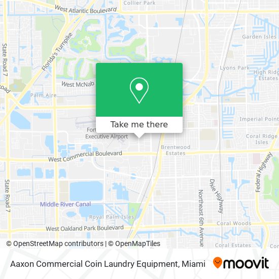 Aaxon Commercial Coin Laundry Equipment map