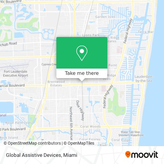 Mapa de Global Assistive Devices