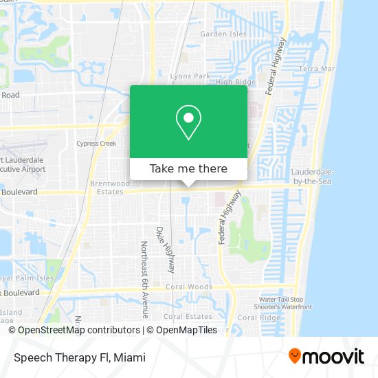 Speech Therapy Fl map