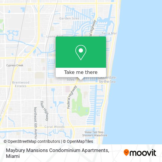 Mapa de Maybury Mansions Condominium Apartments