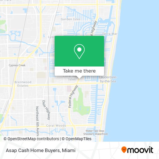 Asap Cash Home Buyers map