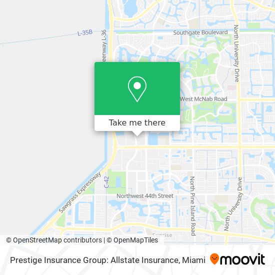 Prestige Insurance Group: Allstate Insurance map