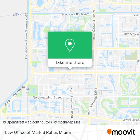 Law Office of Mark S Roher map