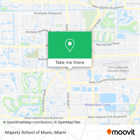 Mapa de Majesty School of Music