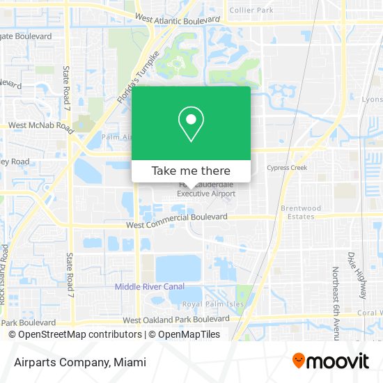 Airparts Company map