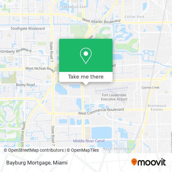 Mapa de Bayburg Mortgage