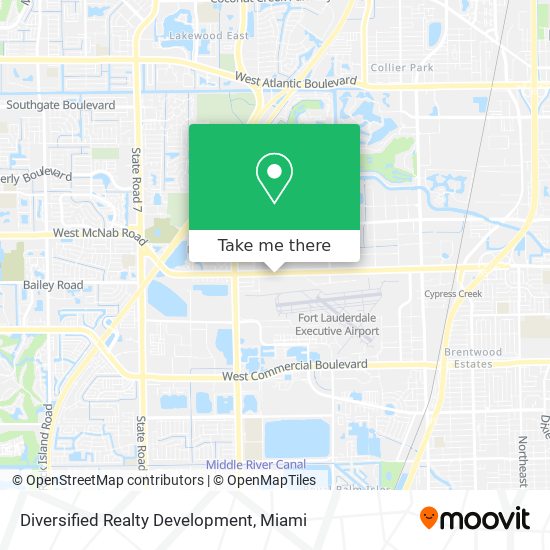 Diversified Realty Development map