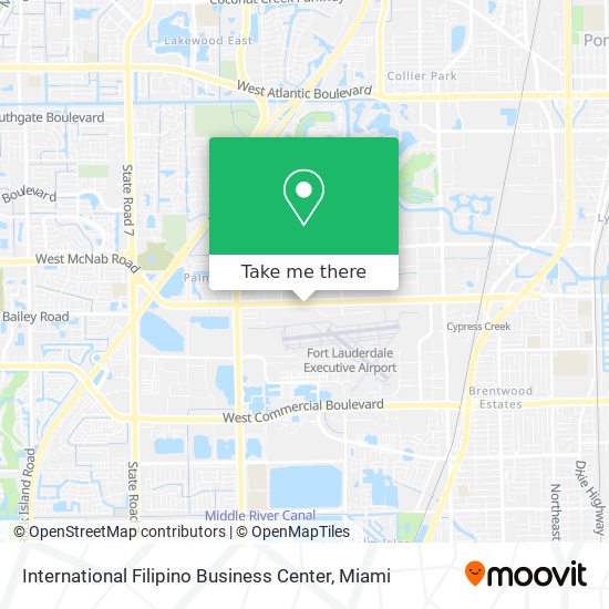 Mapa de International Filipino Business Center