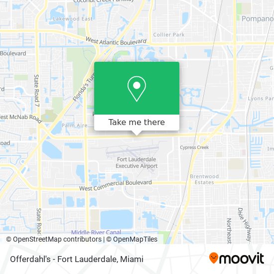 Offerdahl's - Fort Lauderdale map