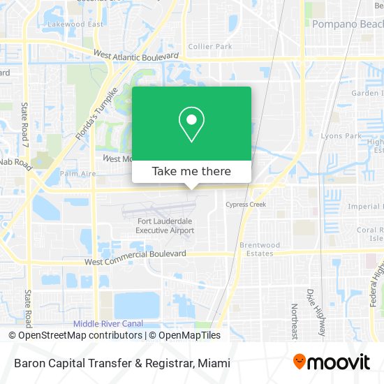 Baron Capital Transfer & Registrar map