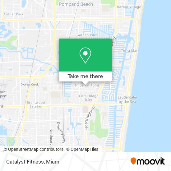 Mapa de Catalyst Fitness