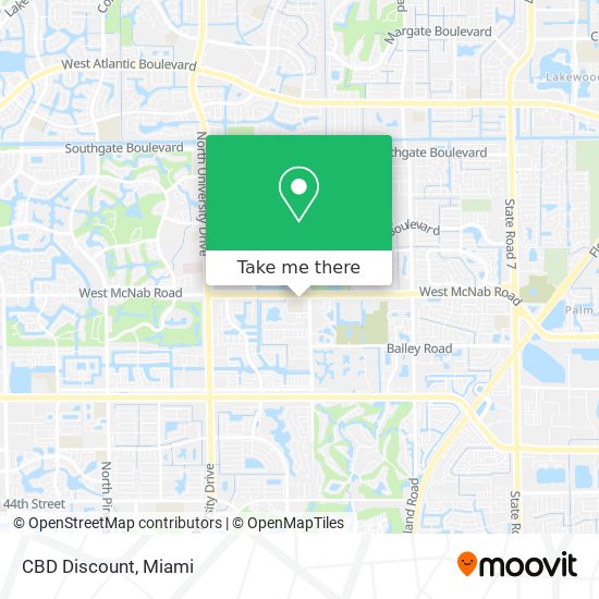 CBD Discount map