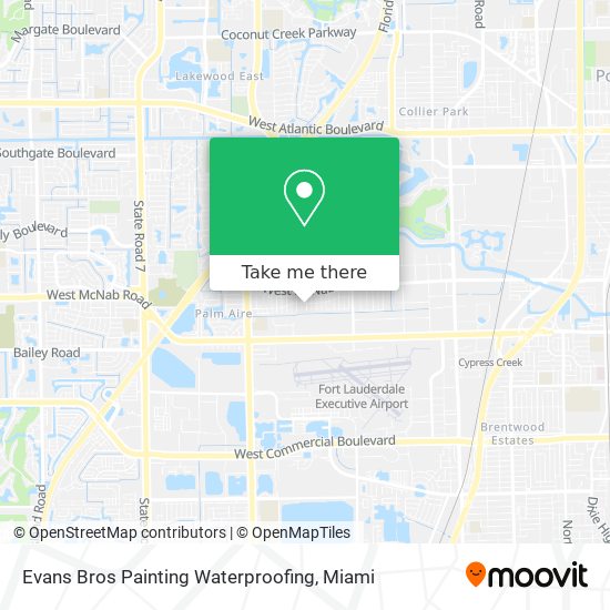 Mapa de Evans Bros Painting Waterproofing