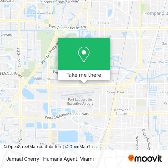 Jamaal Cherry - Humana Agent map