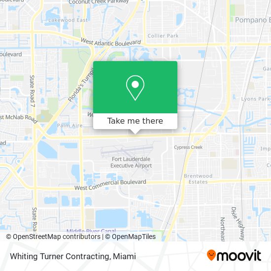 Mapa de Whiting Turner Contracting