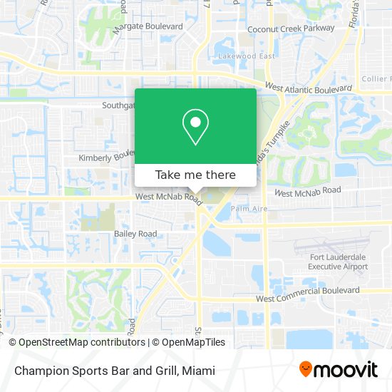 Mapa de Champion Sports Bar and Grill