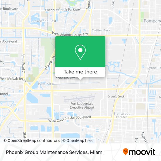 Phoenix Group Maintenance Services map