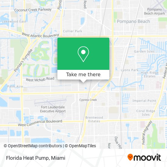 Florida Heat Pump map