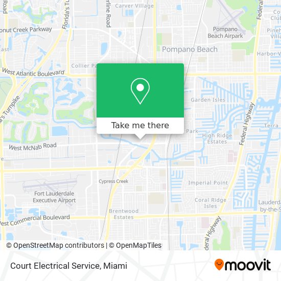 Mapa de Court Electrical Service