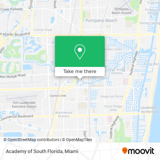 Mapa de Academy of South Florida