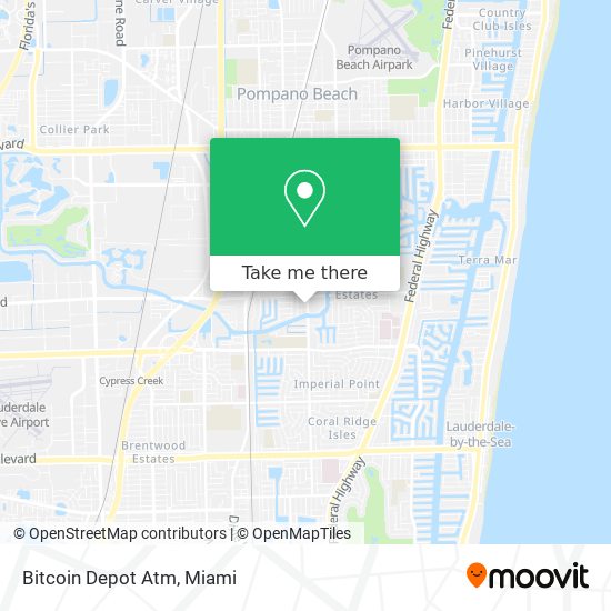 Bitcoin Depot Atm map