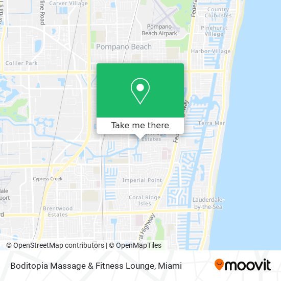 Boditopia Massage & Fitness Lounge map