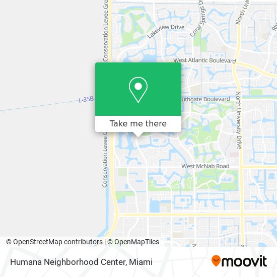 Humana Neighborhood Center map