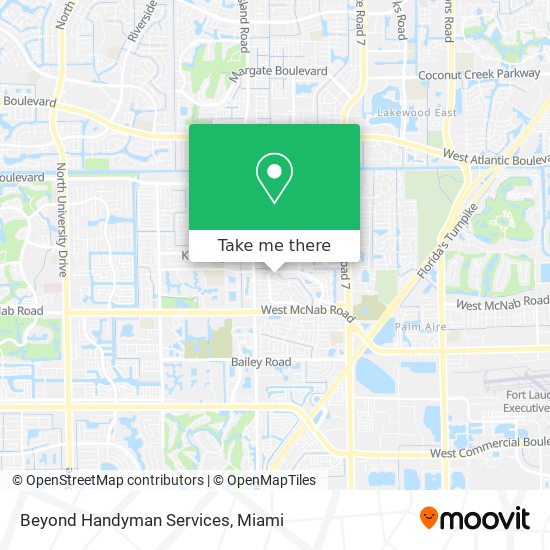 Mapa de Beyond Handyman Services