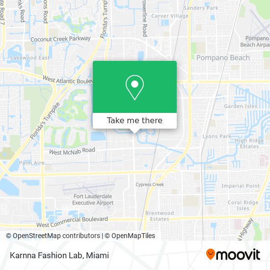 Mapa de Karnna Fashion Lab